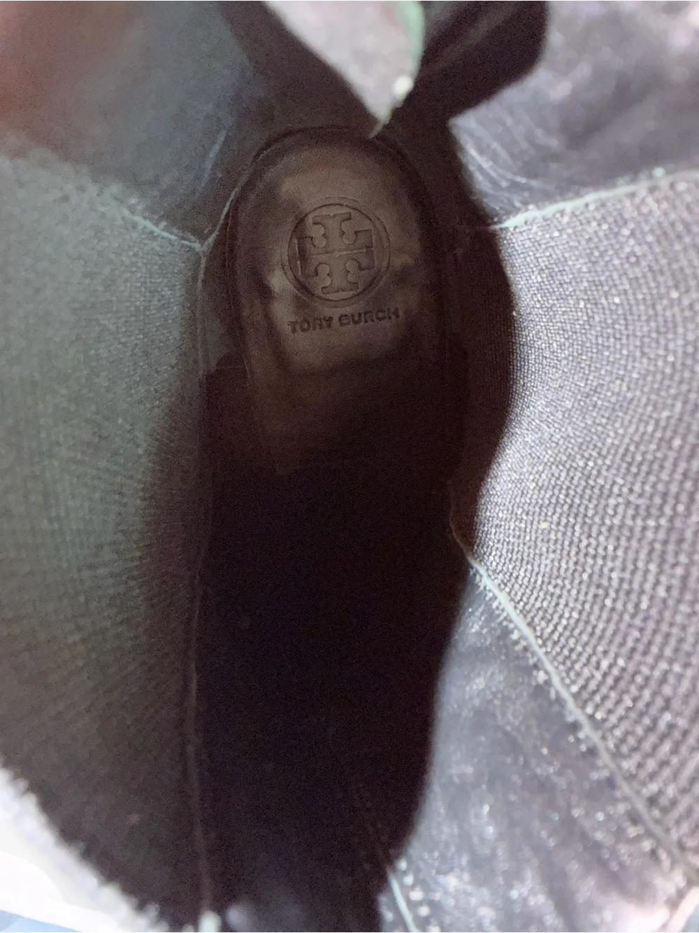 Tory Burch Black Leather Chelsea Ankle Boots